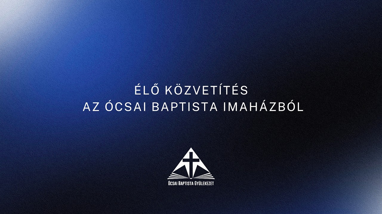2026.10.25. de. Bemerítő Istentisztelet – Takács Zoltán – Ócsa