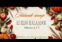Hálaadó nap – Délután 2026-09-27 – Pintér Béla – Nyíregyháza